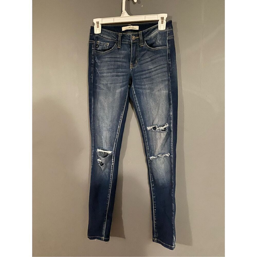 KanCanLow Rise Skinny Distressed Jeans Size 1/24